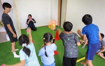 Disabled kids offered places to feel at ease in quake-hit Kumamoto