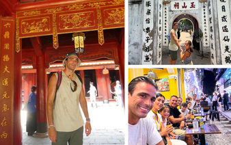 Former Juventus striker explores northern Vietnam