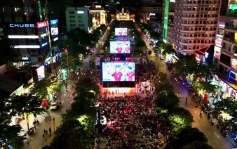 Ho Chi Minh City to install giant screens for Vietnam's ASEAN Cup semifinal