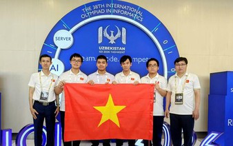 Vietnam in top eight at International Olympiad in Informatics; student wins two golds in week