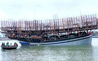 32 rescued after squid-fishing vessel sinks off Vietnam, search continues for 18 missing