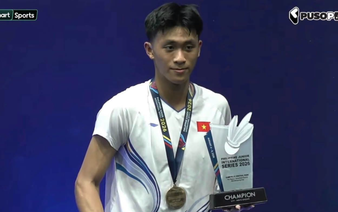 Young Vietnamese shuttler crowned champion on Philippine soil