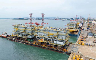 Vietnam-made offshore wind substations exported to Europe for first time
