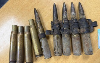 12.7mm military-grade bullet found in baggage at Tan Son Nhat International Airport