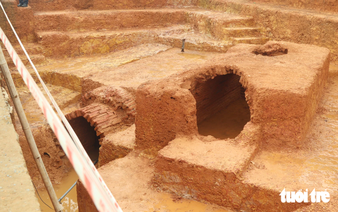 Nearly 1,600-year-old brick tombs in Vietnam yield pottery, swords, jewelry 