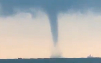 2 waterspouts appear off Ho Chi Minh City coast