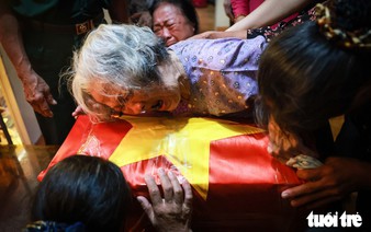 ‘Let me hold you, my son’: Vietnamese mother, 95, reunited with fallen soldier after 53 years