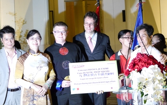 French National Day celebrated, essay contest award given