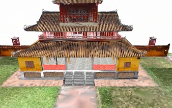 Hue royal palace re-created in 3D models