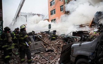 NYC building collapse kills one, injures 17
