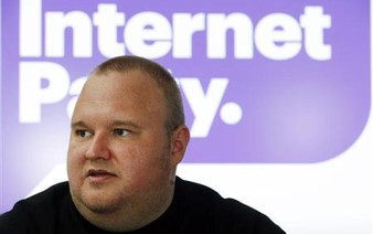 Megaupload's Dotcom, facing legal threat, launches political party