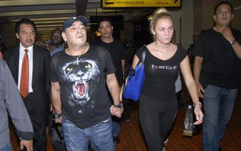 Maradona accuses girlfriend of theft after video leaked