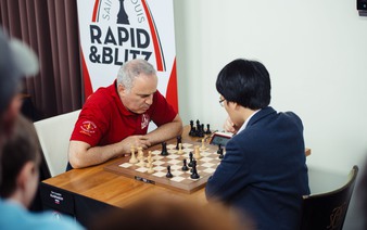 Vietnam’s Le Quang Liem beats ‘chess king’ Kasparov on US Grand Tour