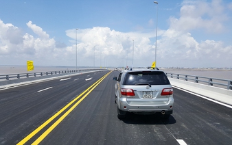 Vietnam's longest cross-sea bridge opened to traffic