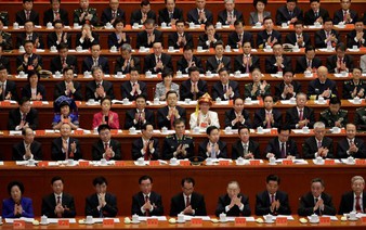 China's Xi pledges to build "modern socialist country"