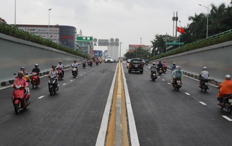 New traffic underpass opened in run-up to APEC week in Da Nang