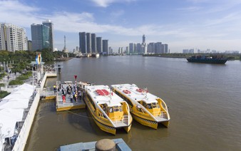 Ho Chi Minh City’s maiden water bus on first day of operation