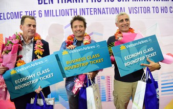 ​Ho Chi Minh City welcomes six-millionth int’l visitor in 2017