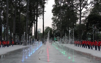 Former vice park becomes family-friendly square in Ho Chi Minh City