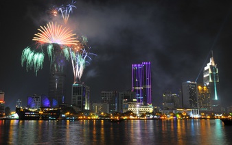 Evolution of Tet fireworks in Ho Chi Minh City