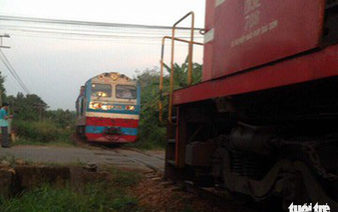 ​Ten meters separates trains in near miss in Vietnam