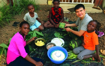 Vietnamese peacekeepers get inventive celebrating Tet in Central Africa