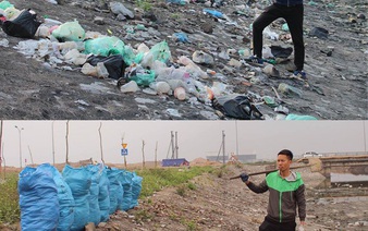 Vietnamese youth take on #Trashtag Challenge