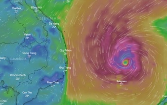 Storm Nakri heads towards south-central Vietnam