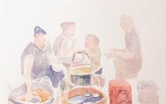 Social distancing life in Vietnam through citizens' sketches