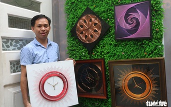 Vietnamese man teaches himself string art