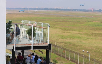 Check out Saigon’s famous plane spotting cafes