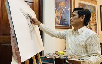 Artist’s sketch collection celebrates Saigonese’s altruism during hard times