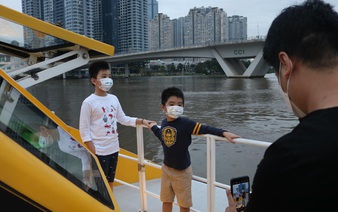Ho Chi Minh City launches first-ever nighttime water bus service