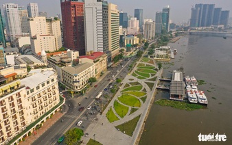Ho Chi Minh City’s downtown park attracts residents after renovation