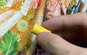 Ho Chi Minh City man stuns viewers with ‘pho’ painting that cannot be more real