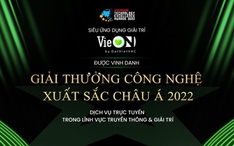 Vietnam’s OTT app VieON honored at Asian Technology Excellence Awards for second consecutive year