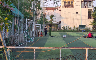 Football goal falls down, killing teen in central Vietnam