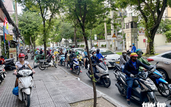 Ho Chi Minh City converts 2 downtown roads to one-way only