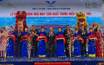 $20mn anti-cancer drug manufacturing plant inaugurated in Vietnam’s Binh Dinh
