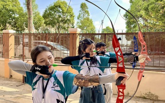 Can Tho youth find exercise, stress relief at new archery station