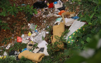 Residents complain of household waste piling up near metro stations in Ho Chi Minh City