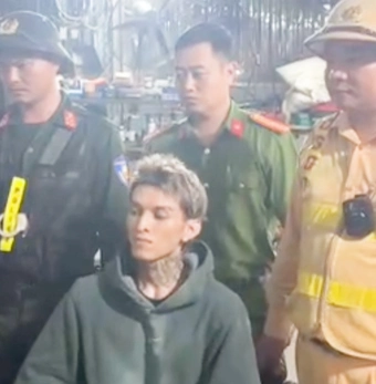 Rapper Bình ‘Gold' dương tính ma túy, lái xe Audi chèn ép xe khác trên cao tốc