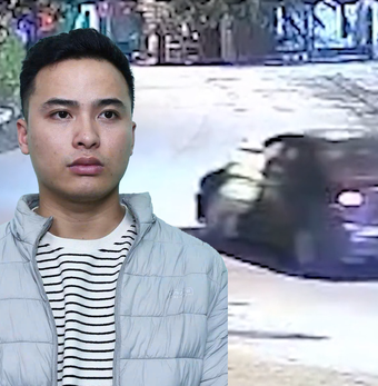 Bắt tạm giam tài xế kéo kính chắn gió kẹp tay cảnh sát giao thông khi bị kiểm tra nồng độ cồn