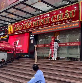 Sau khi đột ngột đóng cửa, Bảo Tín Minh Châu thông báo giao dịch trở lại từ trưa 26-3