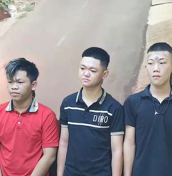 Ném ‘bom xăng’ vào nhà người dân tại phường Trị An, 4 thanh niên bị khởi tố