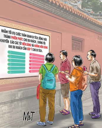 Di tích lịch sử chỉ cho khen, không cho chê