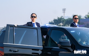 Elite police, VIP guards rehearse security plan for Vietnam’s 14th National Party Congress