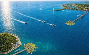 Renderings, drone footage reveal site of planned Can Gio-Vung Tau sea-crossing route