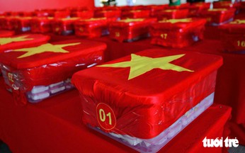 Over 7,000 martyr remains samples leave Ho Chi Minh City for Hanoi for DNA testing
