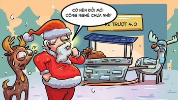 Quan hệ phức tạp giữa ông già Noel với trẻ em